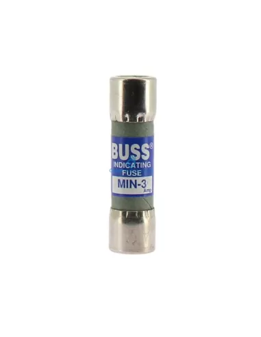 Fusible Eaton min-3 3a buss enano que indica 250v